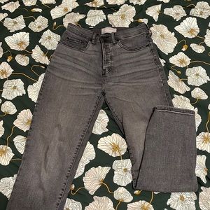 Everlane cigarette pants - faded black